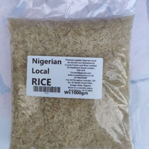 1kg Nigerian de-stoned local rice